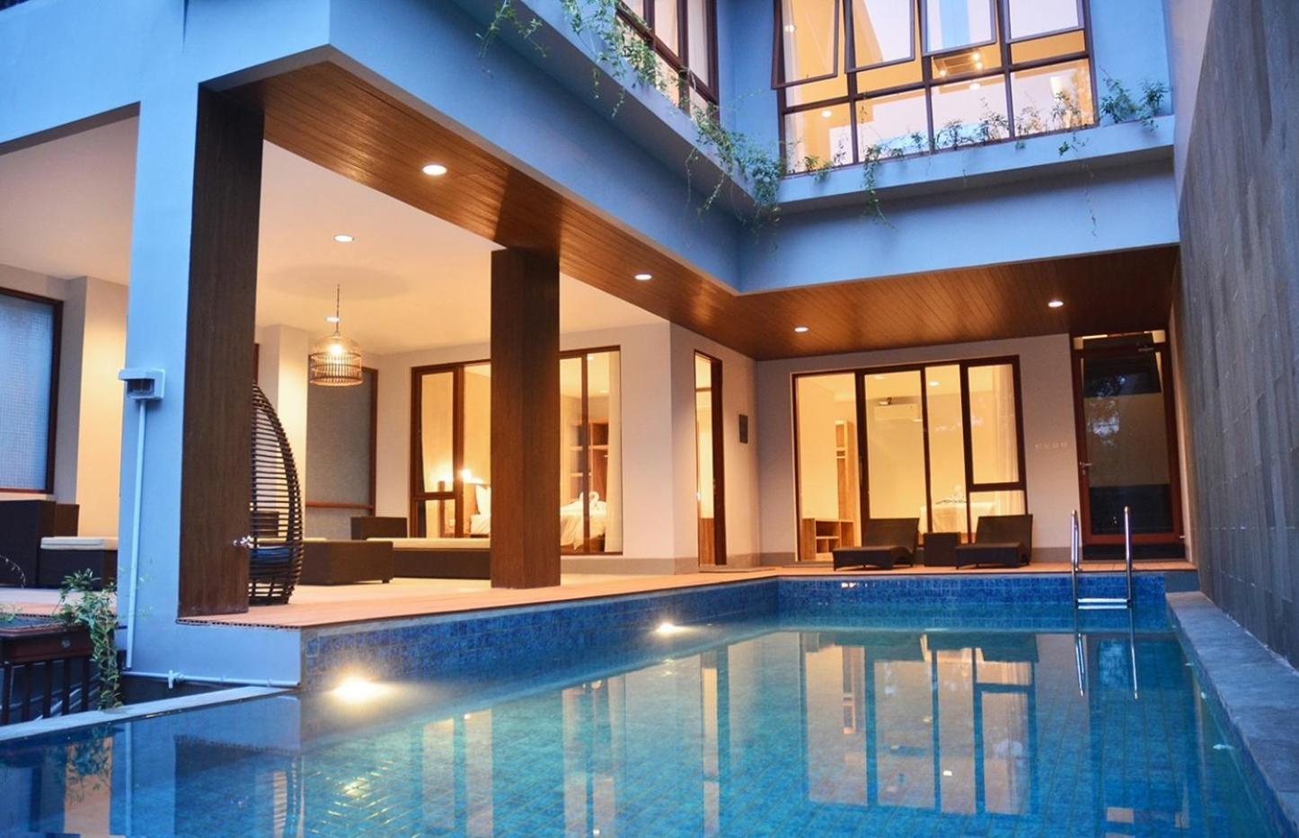 Asmaya Hill View Villa 7 Bedrooms With A Private Swimming Pool باندونج المظهر الخارجي الصورة